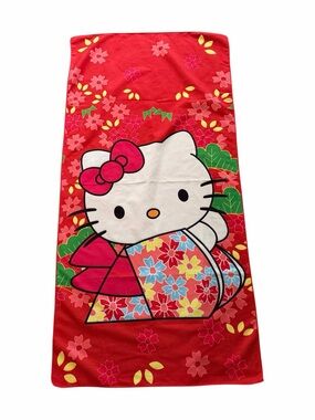 NWOT-Hello kitty-beach/bath towel